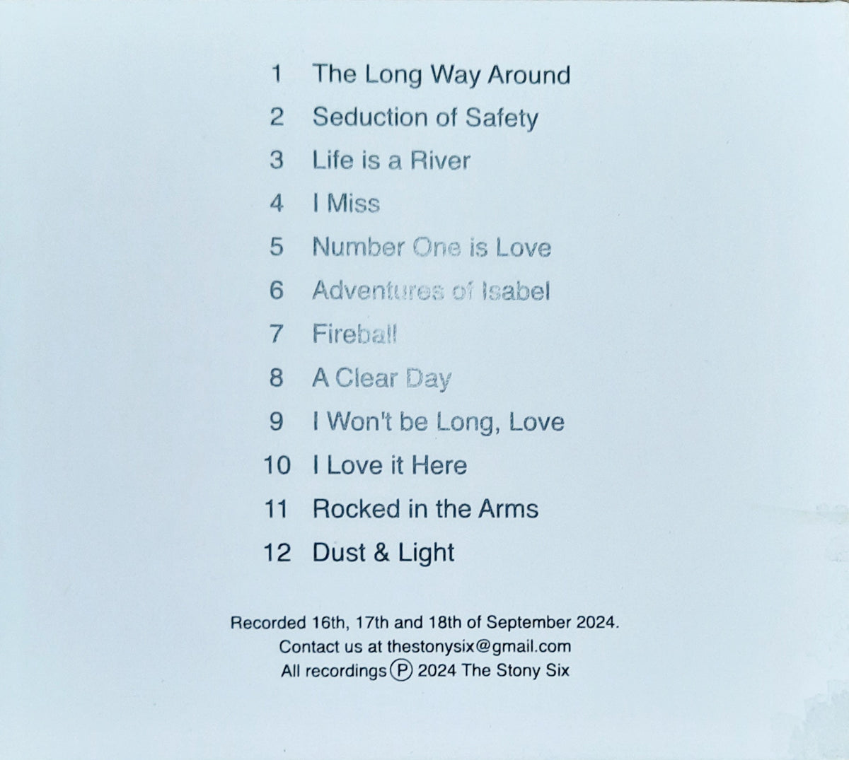 The Long Way Around (CD) - The Stony Six