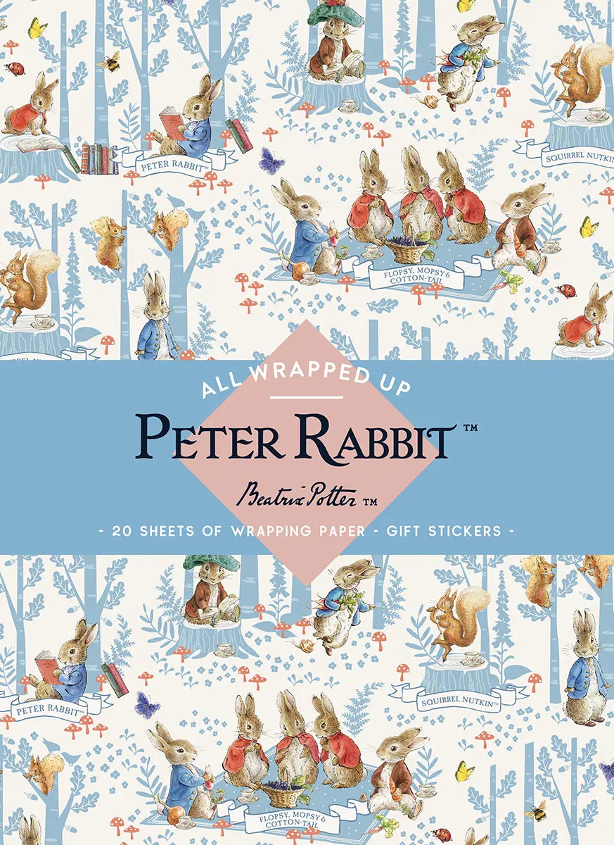 All Wrapped Up: Peter Rabbit Wrapping Paper Book