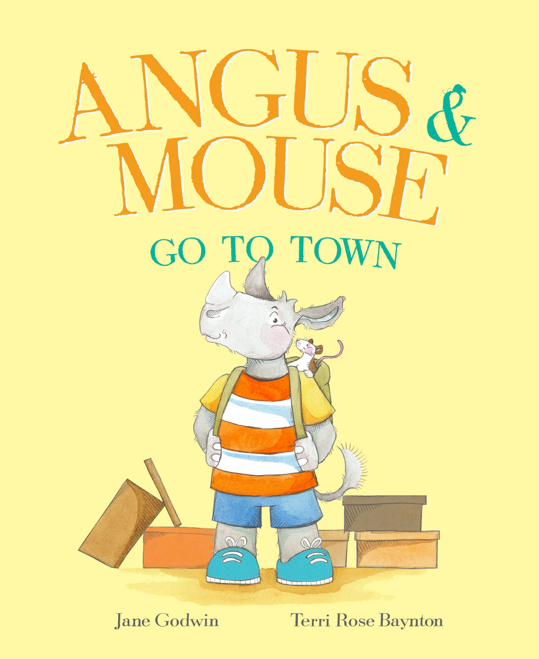 Angus & Mouse Go To Town - Jane Godwin