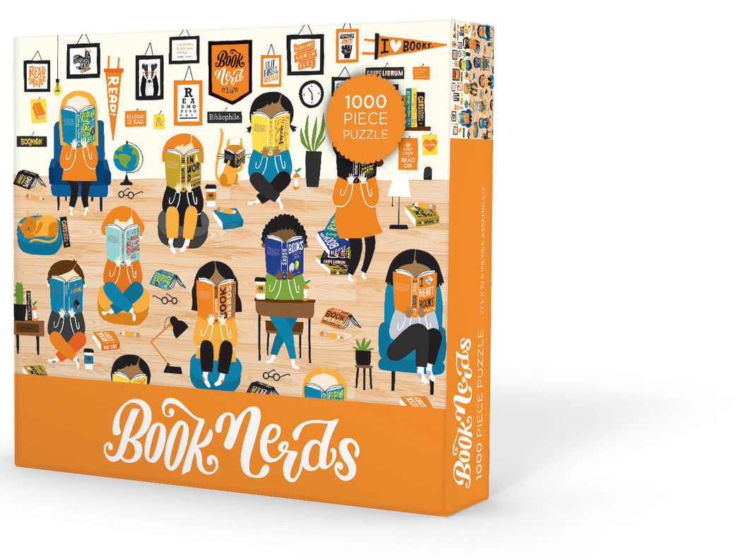 Book Nerds 1000 Piece Jigsaw Puzzle