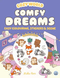 Cozy World: Comfy Dreams Colouring and Sticker Book
