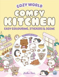 Cozy World: Comfy Kitchen Colouring and Sticker Book