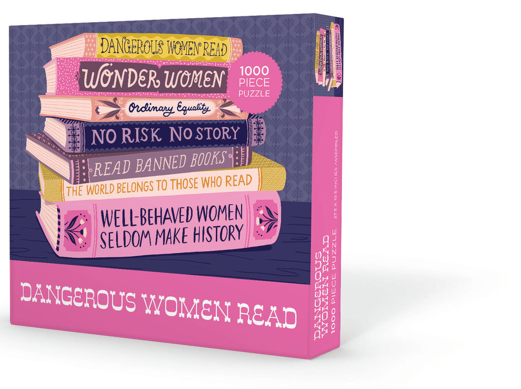 Dangerous Women Read 1000 Piece Jigsaw Puzzle