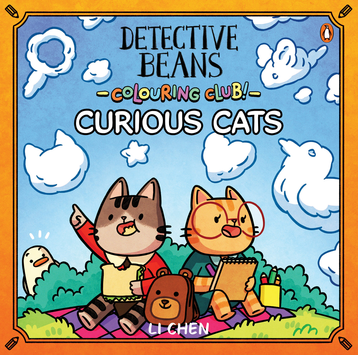 Detective Beans Colouring Club: Curious Cats