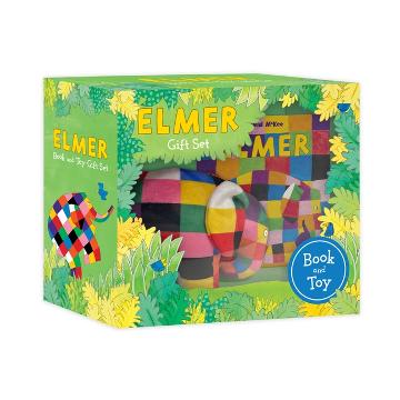 Elmer Book & Toy Gift Set