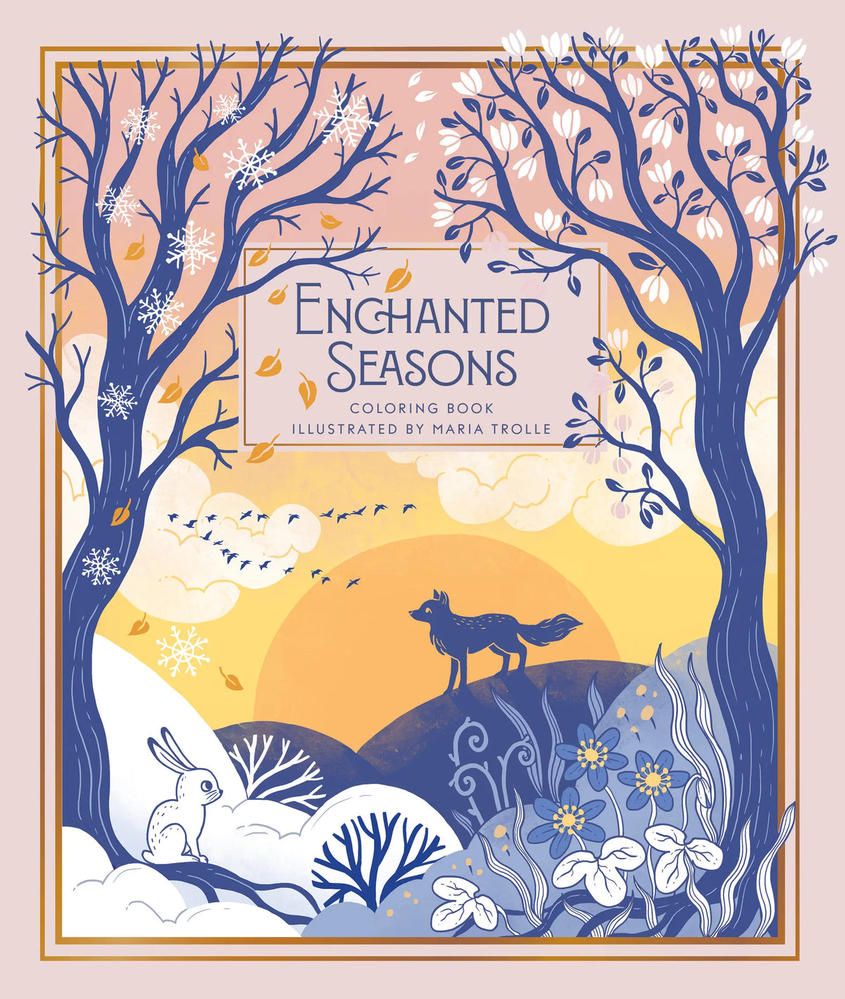 Enchanted Seasons Colouring Book