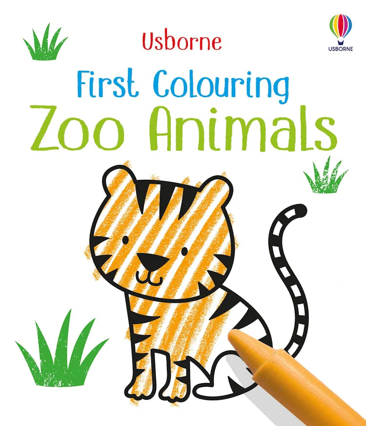 First Colouring: Zoo Animals