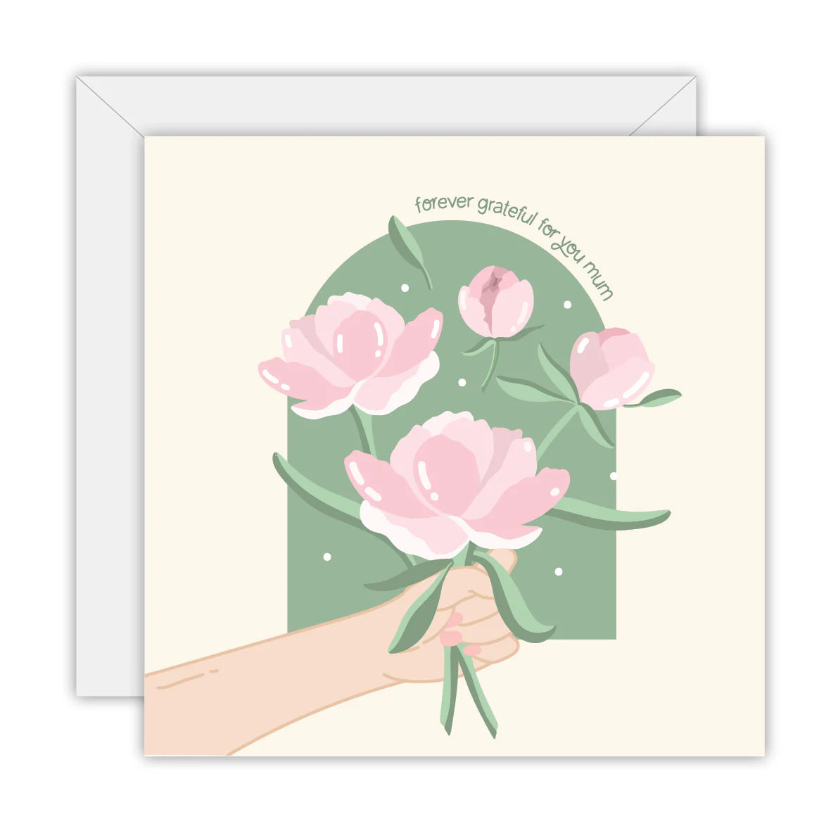 Greeting Card: Forever Grateful For You Mum