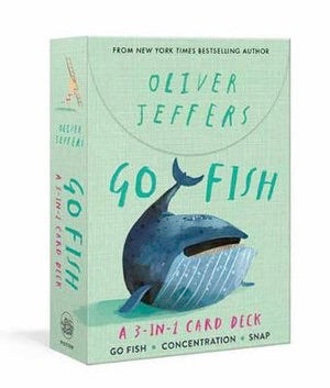 Go Fish: 3-in-1 Card Deck - Oliver Jeffers