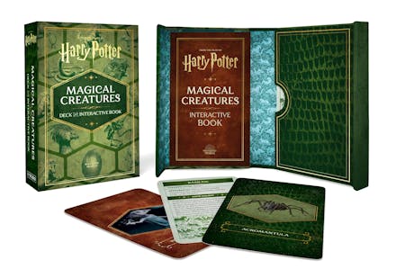 Harry Potter Magical Creatures Card Deck & Book