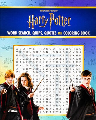 Harry Potter Word Search, Quips, Quotes & Colouring Book