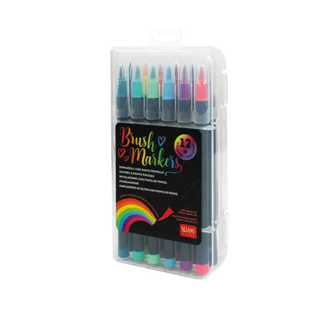 Brush Markers: Bright Colours - Set of 12