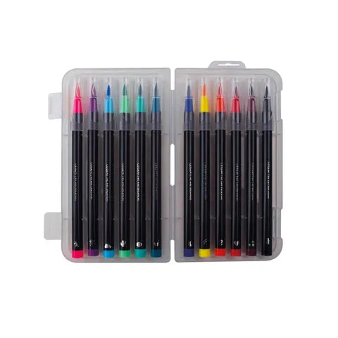 Brush Markers: Bright Colours - Set of 12