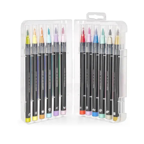 Brush Markers: Pastel Colours - Set of 12
