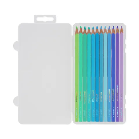 Live Colourfully: Ocean Palette - Set of 12 Pencils