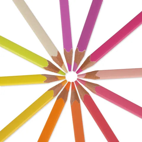 Live Colourfully: Sunset Palette - Set of 12 Pencils