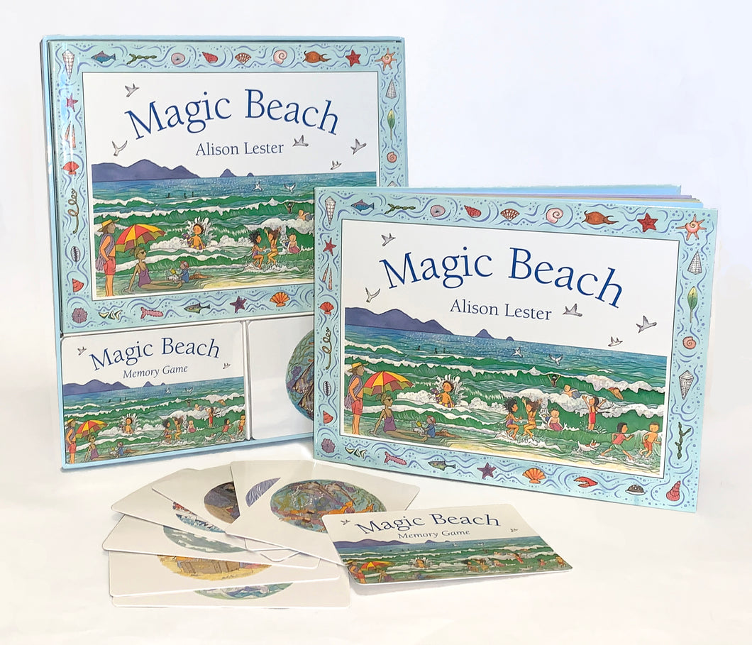 Magic Beach: Book & Memory Card Game - Alison Lester