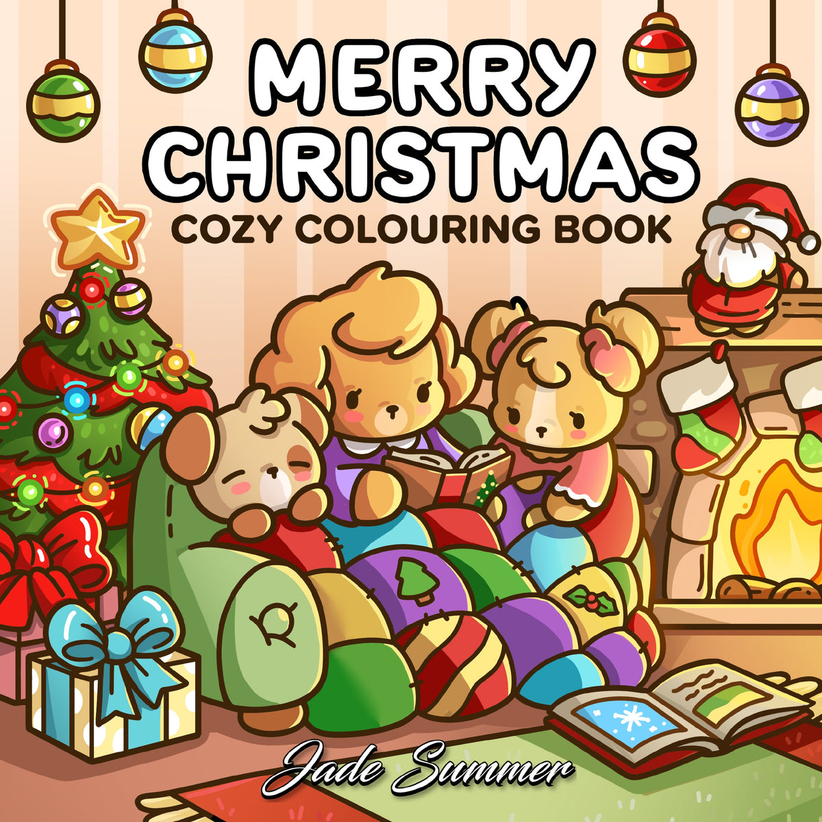 Merry Christmas: Cosy Colouring Book - Jade Summers