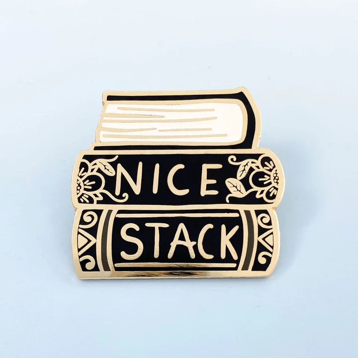 Jubly-Umph Enamel Pin: Nice Stack