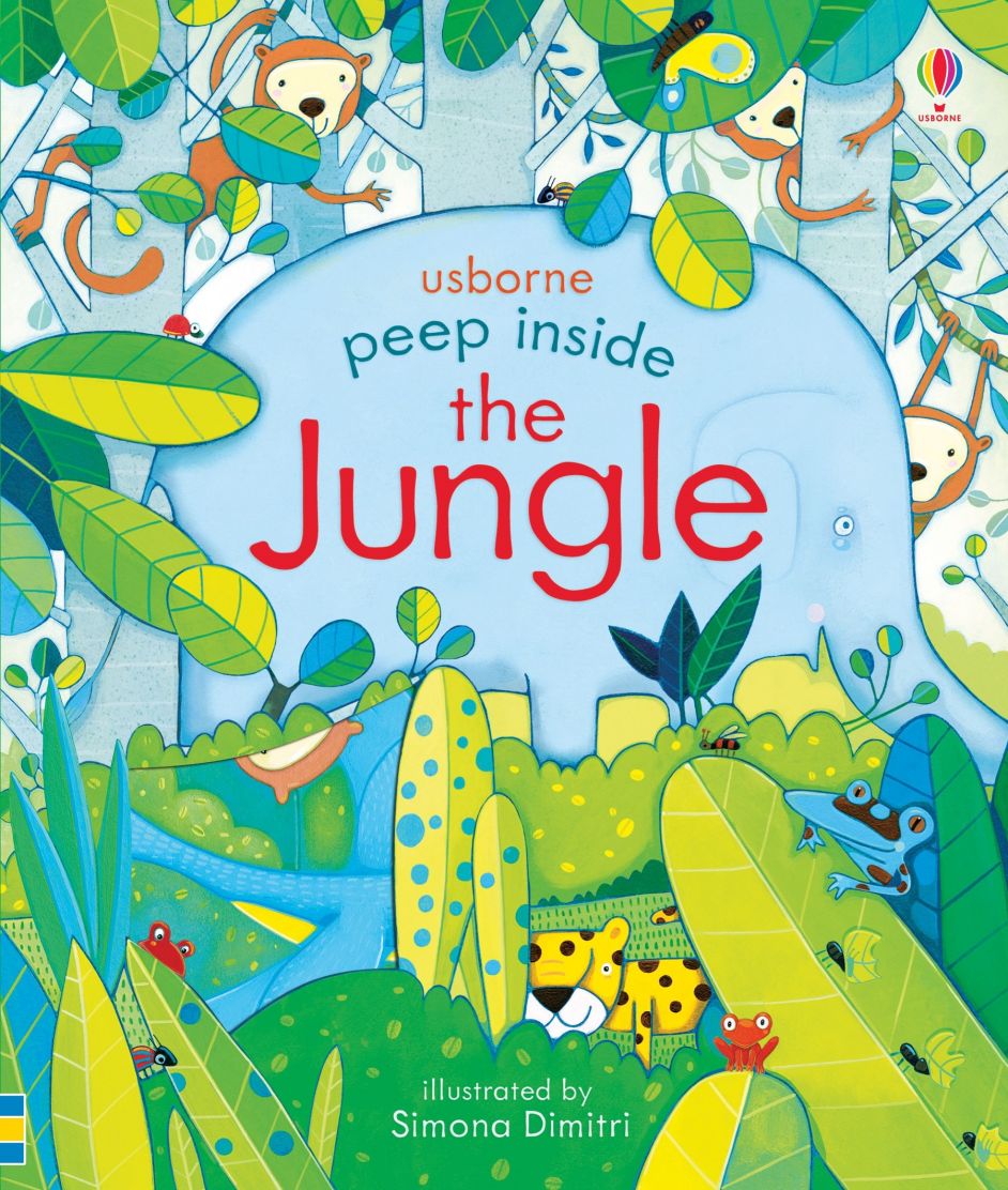 Peep Inside The Jungle (Lift-the-Flap) - Anna Milbourne