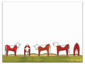 Red Tractor 'Herefords' Sticky Notes
