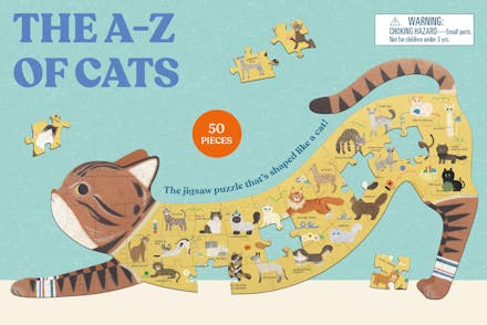 The A-Z of Cats Jigsaw Puzzle: 50 Pieces