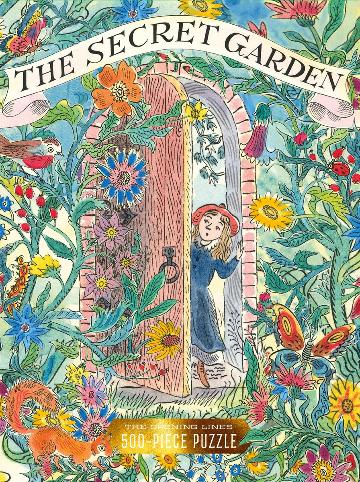 Opening Lines 500 Piece Jigsaw Puzzle: The Secret Garden