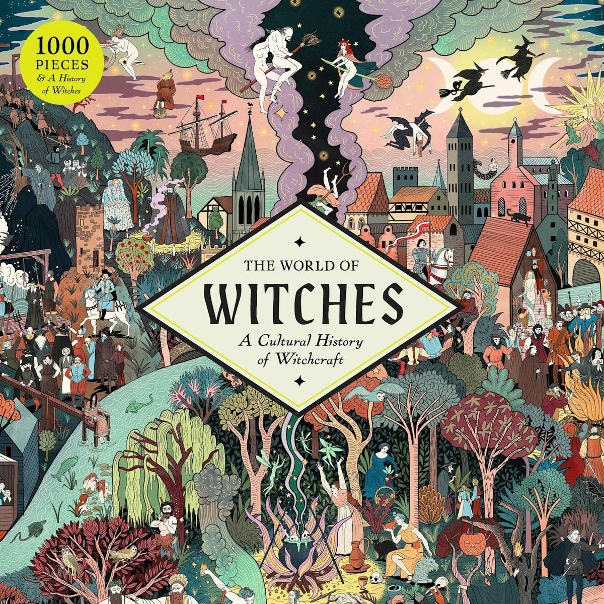 The World of Witches 1000 Piece Jigsaw Puzzle
