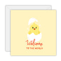 Greeting Card: Welcome Baby Chick