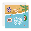 Christmas Card: Merry Everything and Happy Always - Dachshund