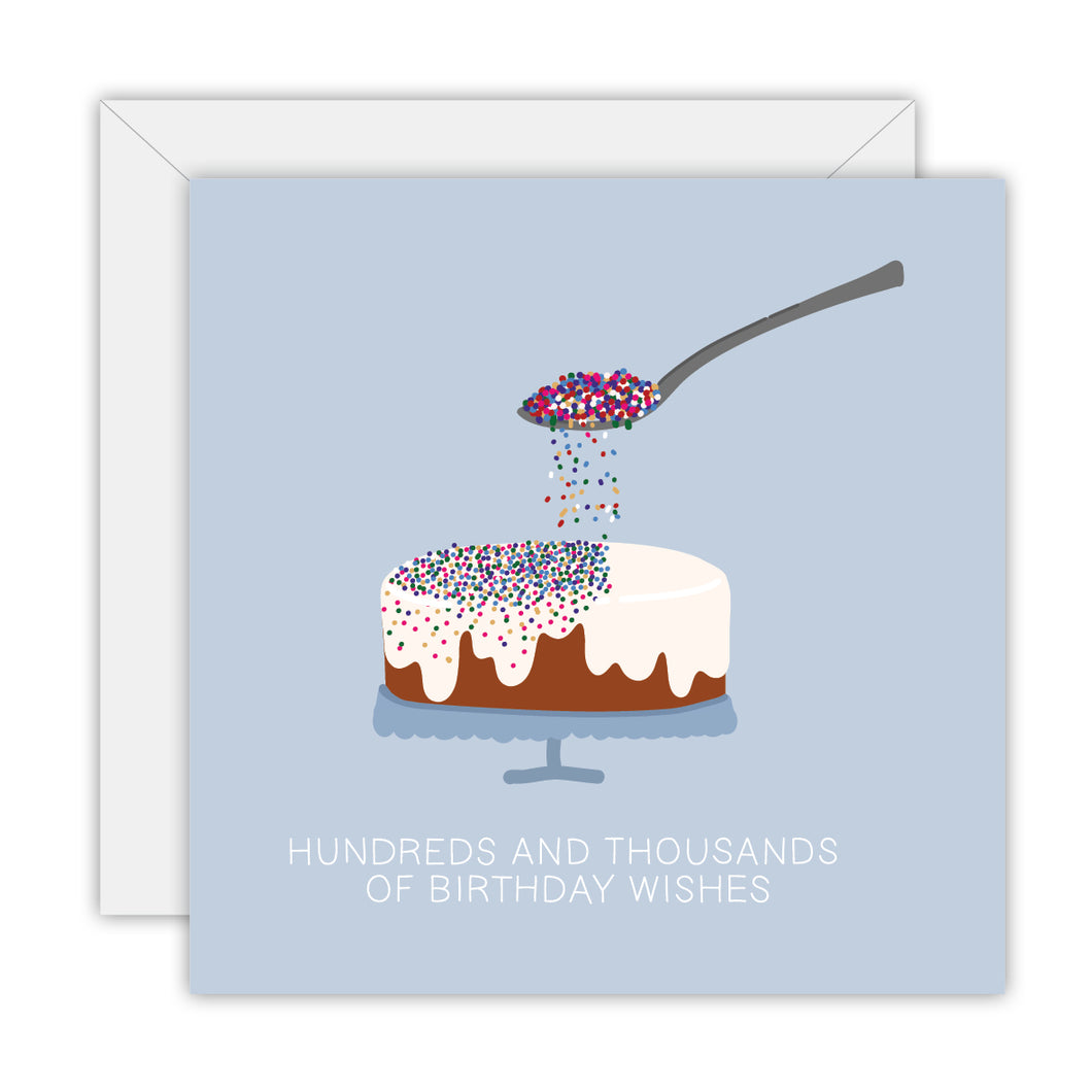 Greeting Card: Hundreds & Thousands of Birthday Wishes