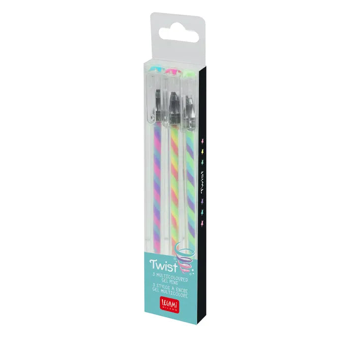 Twist: Multicoloured Pens - 3 Pack