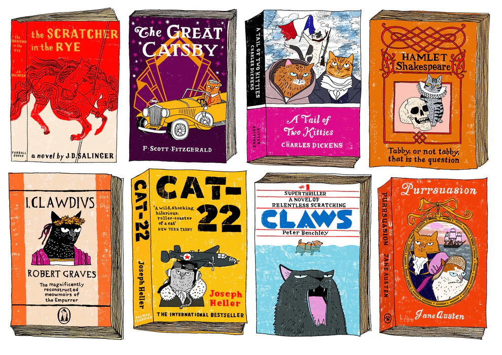 Well-Read Cats 1000 Piece Jigsaw