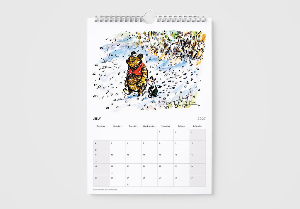 Winnie the Pooh 2027 Wall Calendar