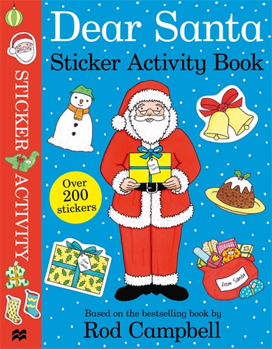 Dear Santa Sticker Book - Rod Campbell