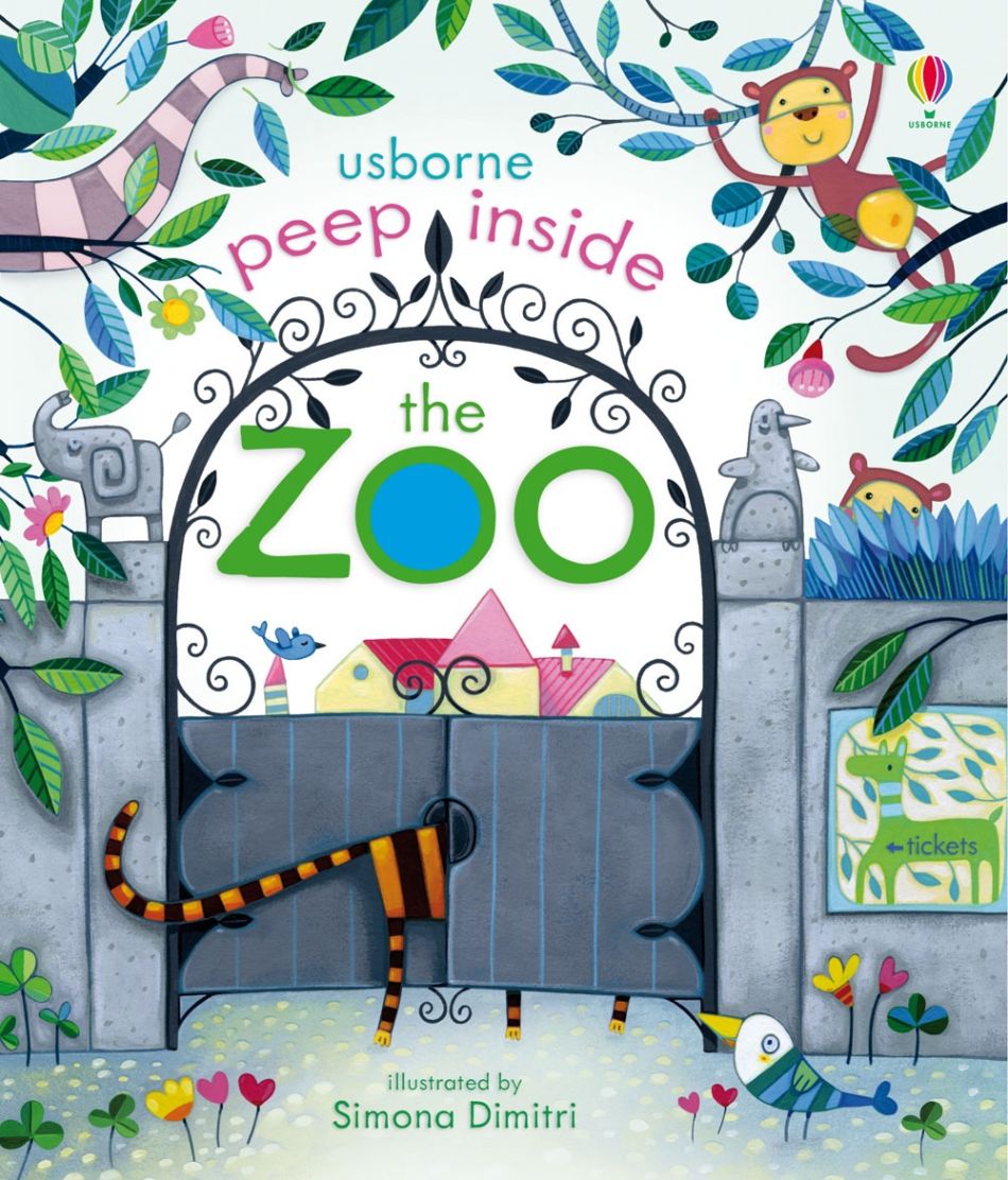 Peep Inside The Zoo (Lift-the-Flap) - Anna Milbourne