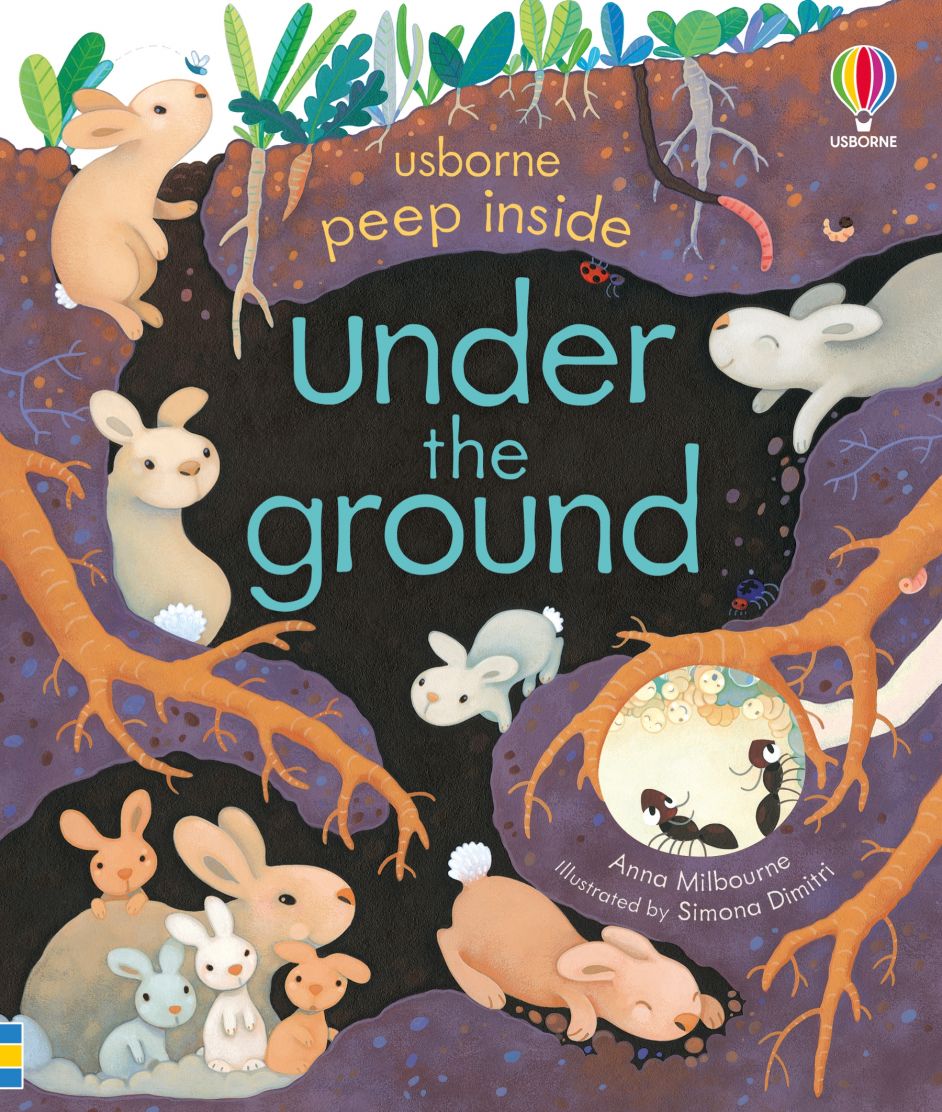 Peep Inside Under The Ground (Life-the-Flap) - Anna Milbourne