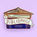 Jubly-Umph Enamel Pin: Bibliophile
