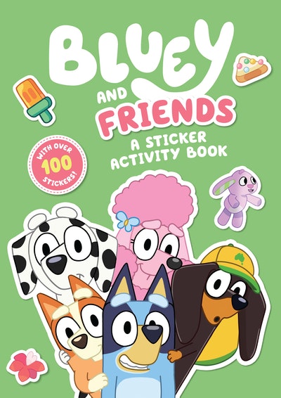 Bluey and Friends Sticker Activity Book